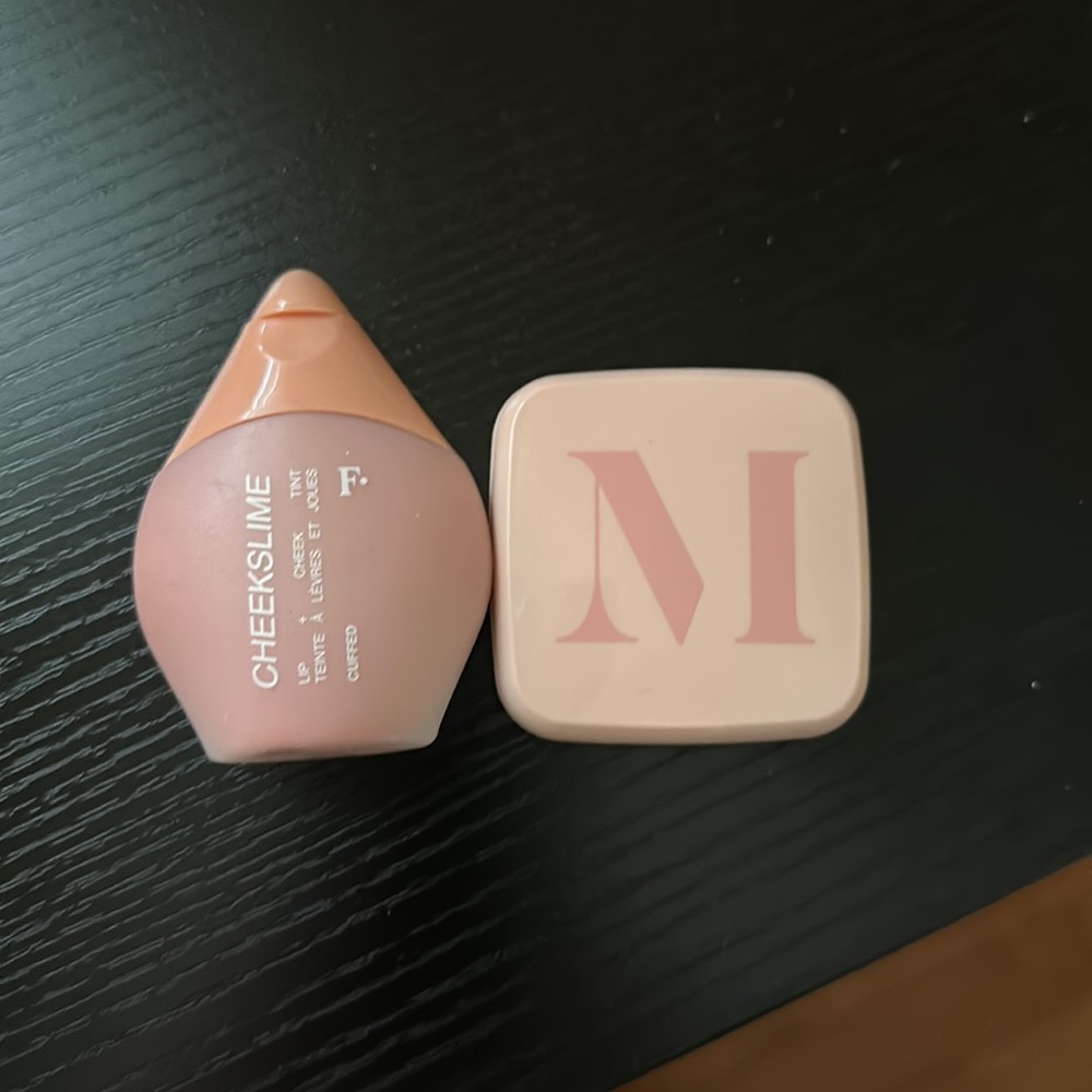 Freck Cheek slime & Morphe Blush Balm
